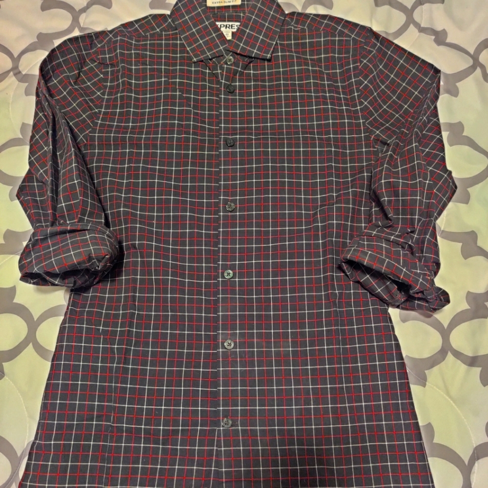 XS Extra Slim Fit Express Button-down Shirt